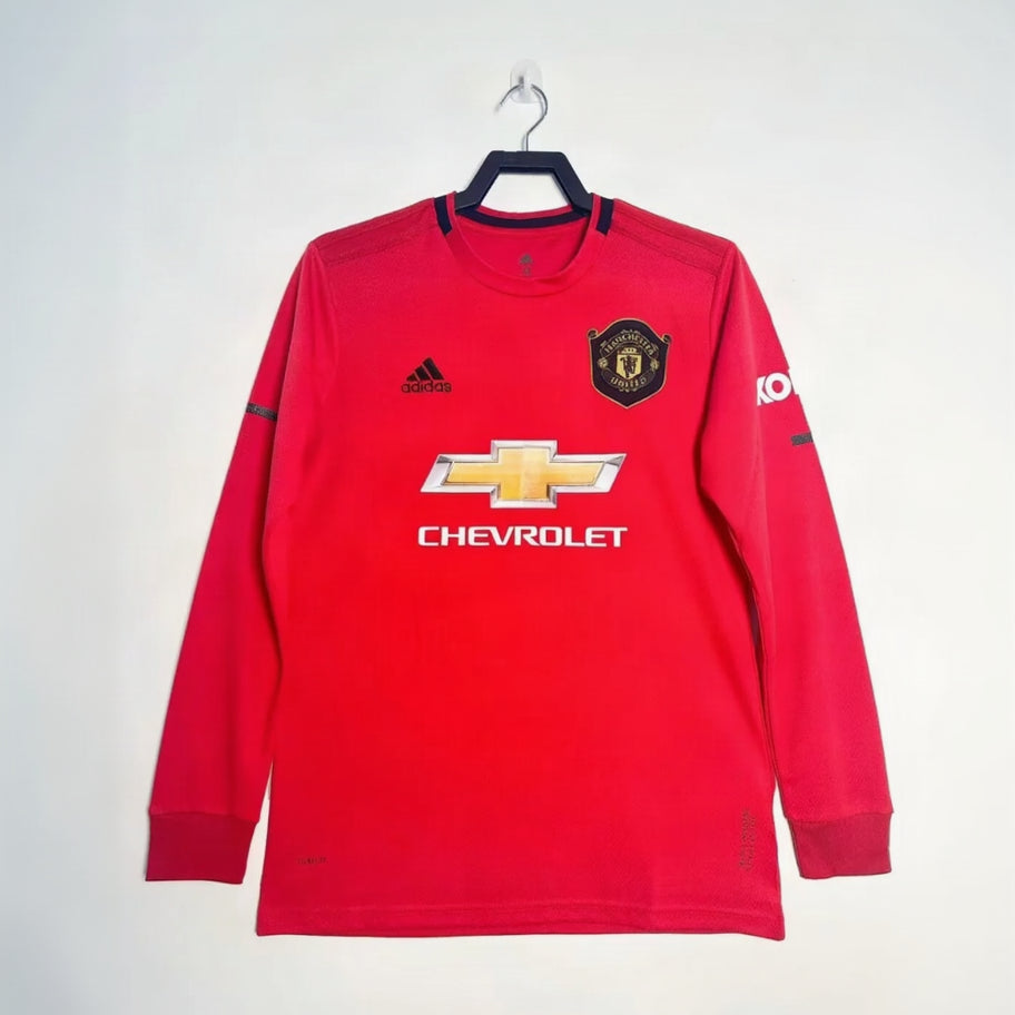 Maillot-Manchester-United-Retro-Vintage-Manches-Longues-2019-2020-Domicile-Homme-1