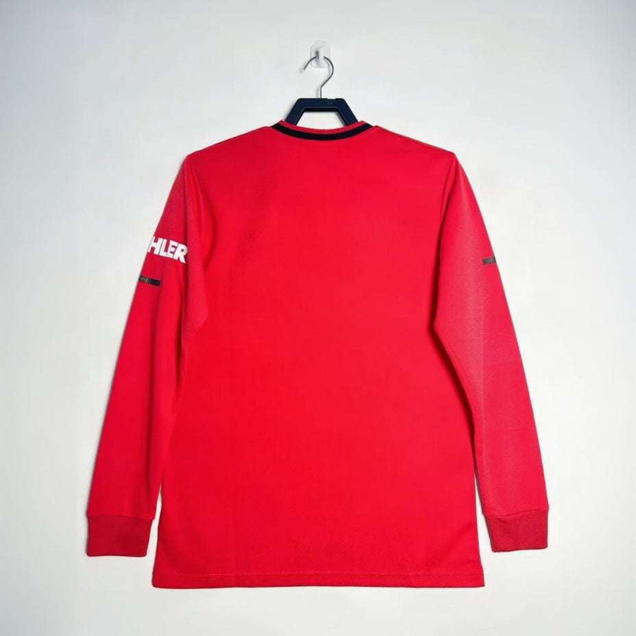 Maillot-Manchester-United-Retro-Vintage-Manches-Longues-2019-2020-Domicile-Homme-2