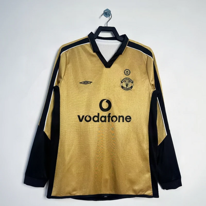 Maillot-Manchester-United-Retro-Vintage-Manches-Longues-Reversible-2001-2002-Centenaire-Homme-2