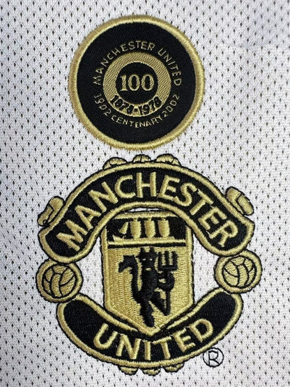 Maillot-Manchester-United-Retro-Vintage-Manches-Longues-Reversible-2001-2002-Centenaire-Homme-5