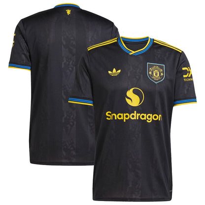 Maillot Manchester United Third Homme 2025 2026 Noir | Foot Sport