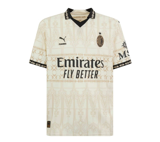 Maillot-Milan-AC-2023-2024-Fourth-X-Pleasures-Blanc-1