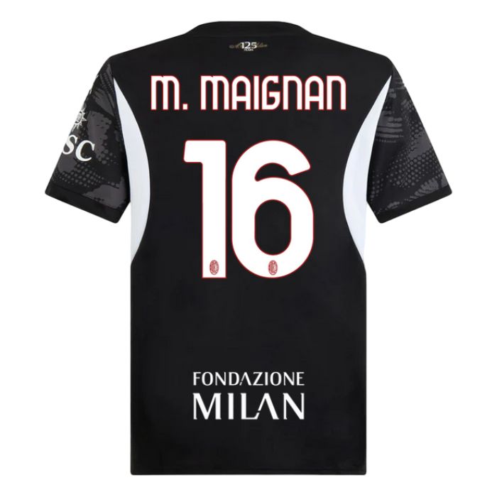 Maillot  Maignan 16 Gardien Milan AC Domicile Homme 2024 2025 | Foot Sport