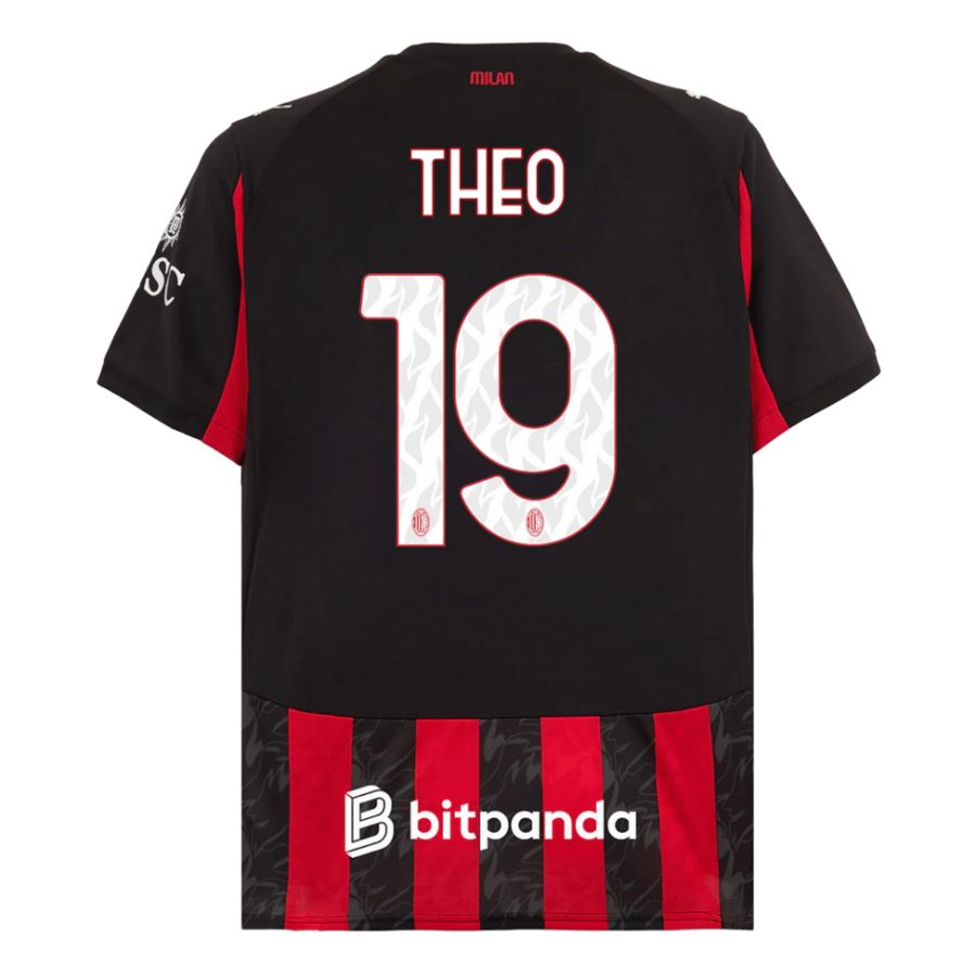 Maillot Milan AC Domicile Homme 2025 2026 | Foot Sport