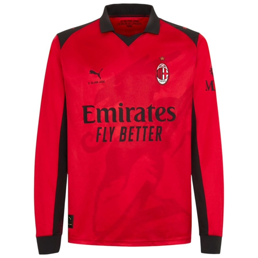 Maillot-Milan-AC-Slam-Jam-Fourth-2025-2026-Rouge-1