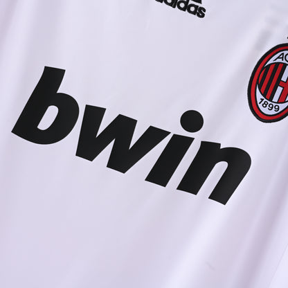 Maillot Milan AC Retro Vintage 2007-2008 Exterieur Homme | Foot Sport