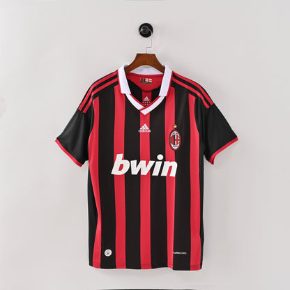 Maillot Milan AC Retro Vintage 2009-2010 Domicile Homme | Foot Sport