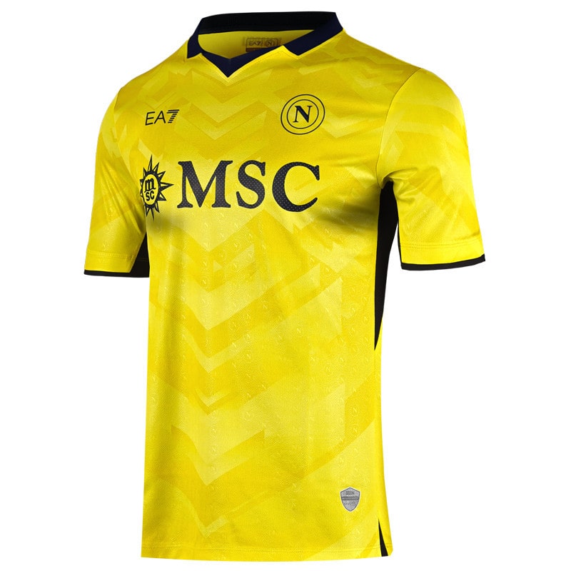 Maillot Naples Gardien Jaune Homme 2024 2025 | Foot Sport