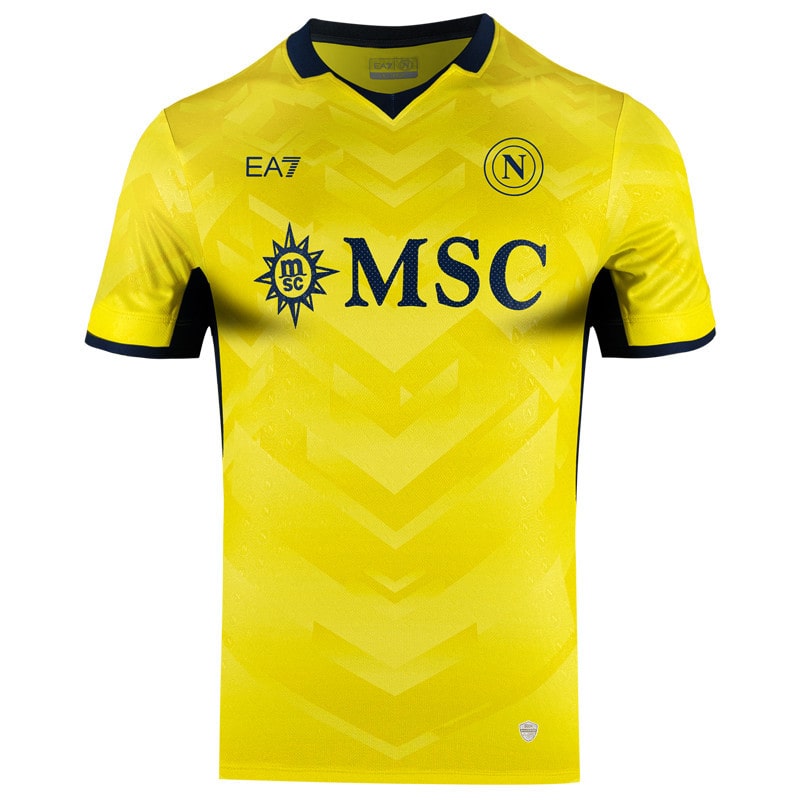 Maillot Naples Gardien Jaune Homme 2024 2025 | Foot Sport
