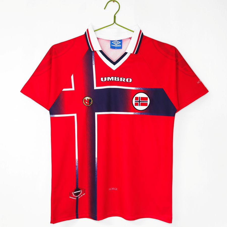 Maillot-Norvege-Domicile-1997-1998-Vintage-Retro-1