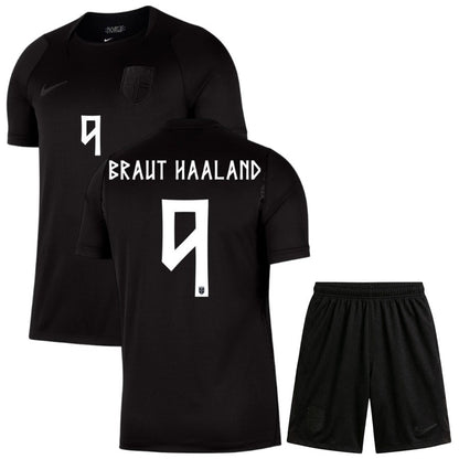 Maillot-Norvege-Kit-Enfant-Exterieur-2026-2027-Haaland