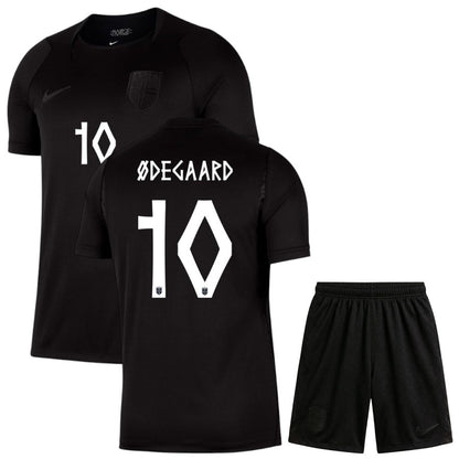 Maillot-Norvege-Kit-Enfant-Exterieur-2026-2027-Odegaard