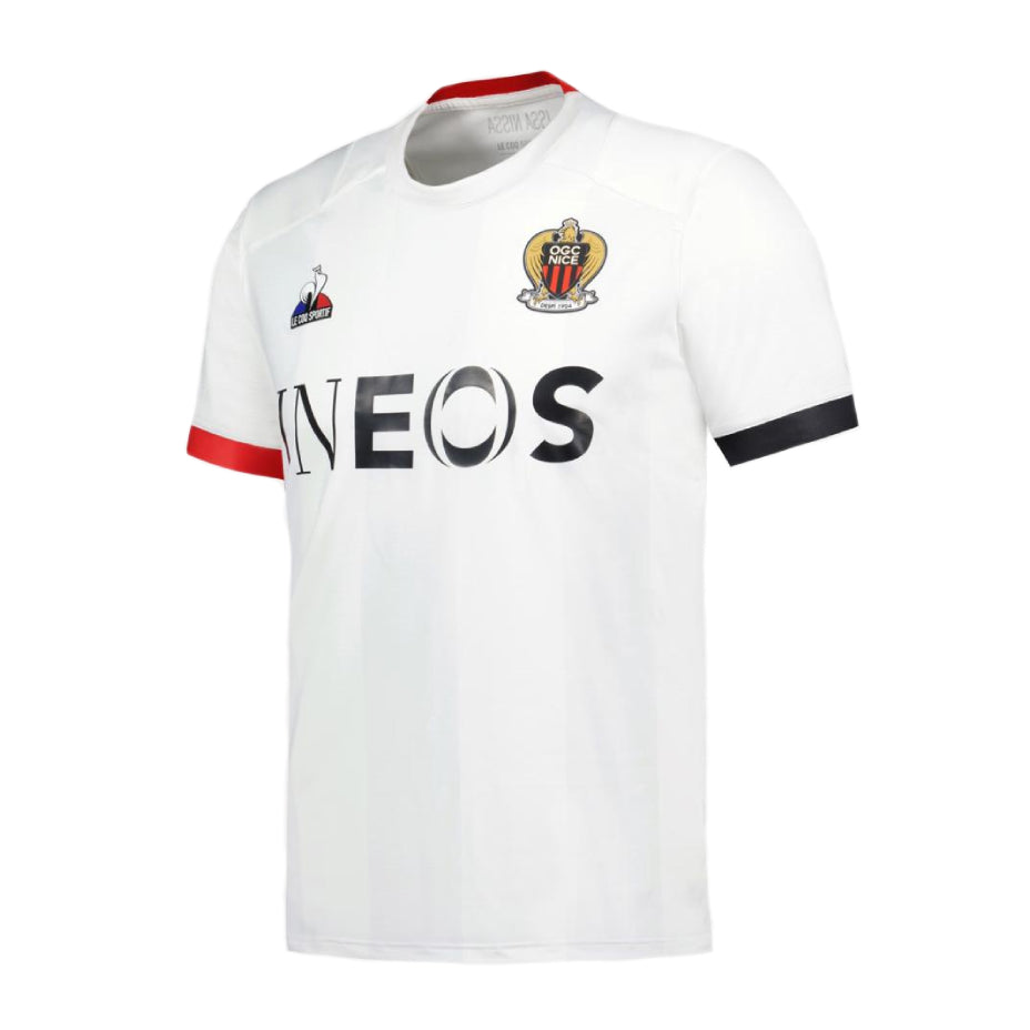Maillot OGC Nice Extérieur 2023/2024 Blanc | Be Foot Maillot OGC Nice Extérieur 2023/2024 Blanc | Be Foot