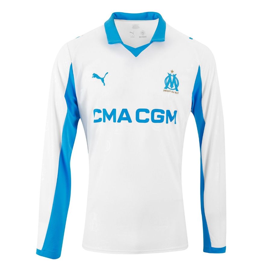 Maillot-OM-Domicile-2025-2026-Manches-Longues-1