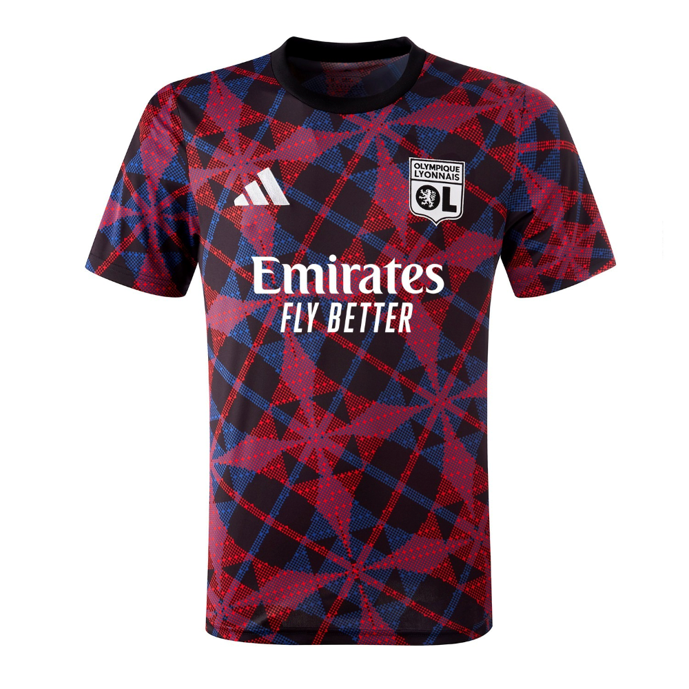 Maillot-Olympique-Lyonnais-OL-Lyon-Pre-Match-Homme-2025-2026-1
