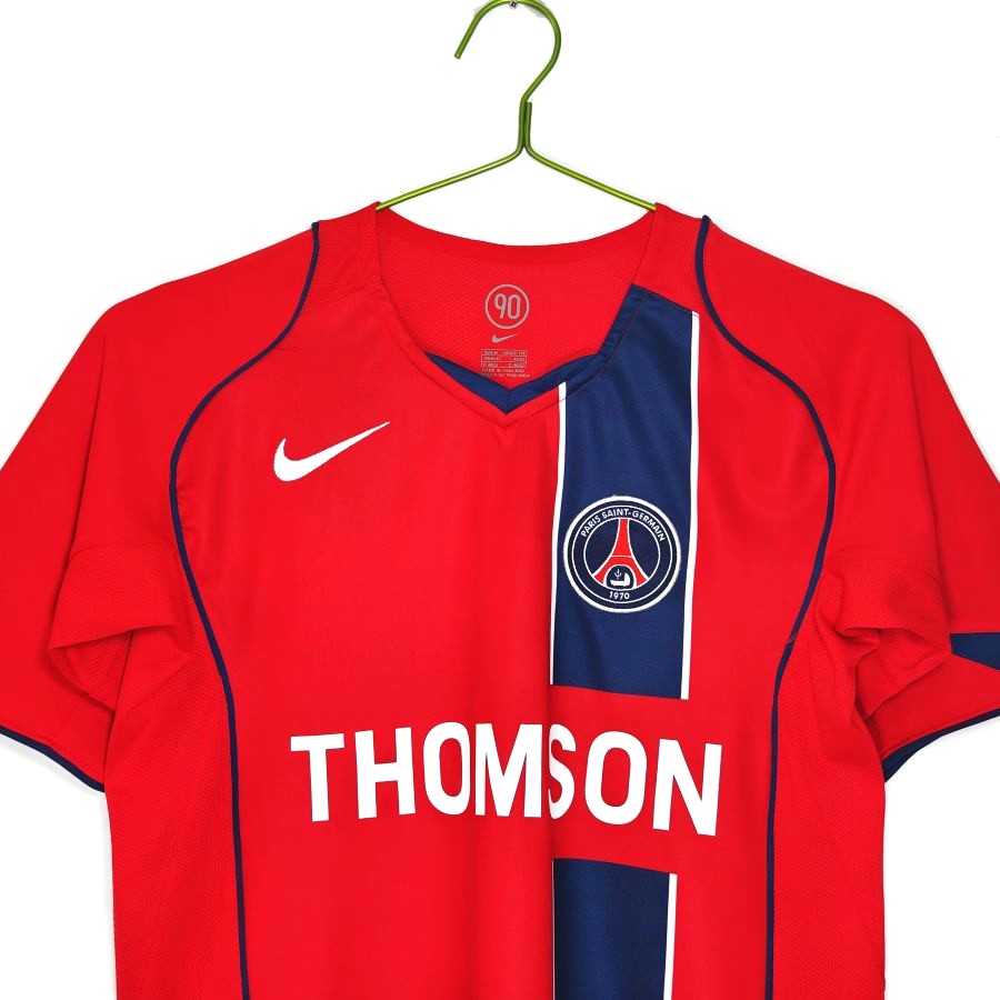 Maillot-PSG-Exterieur-Rouge-2004-2005-Vintage-Retro-3