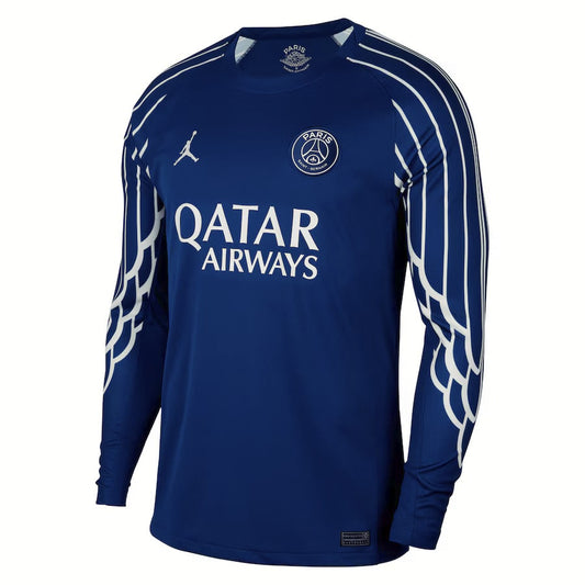 Maillot PSG Fourth Manches Longues Homme 2025 2026 Bleu | Foot Sport