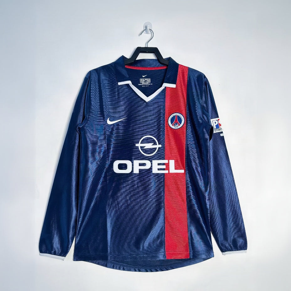 Maillot-PSG-Manches-Longues-Retro-Vintage-2001-2002-Domicile-Homme-1