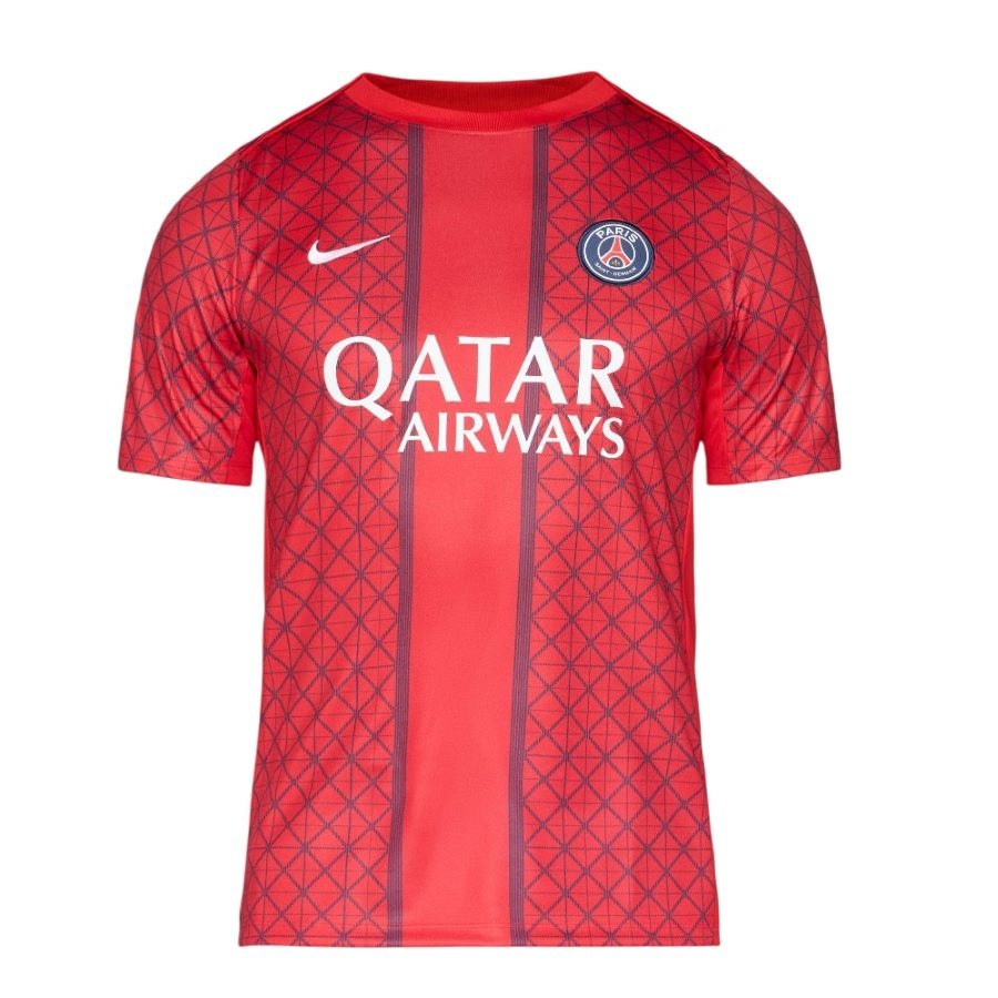 Maillot-PSG-Pre-Match-Homme-2025-2026-Rouge-1