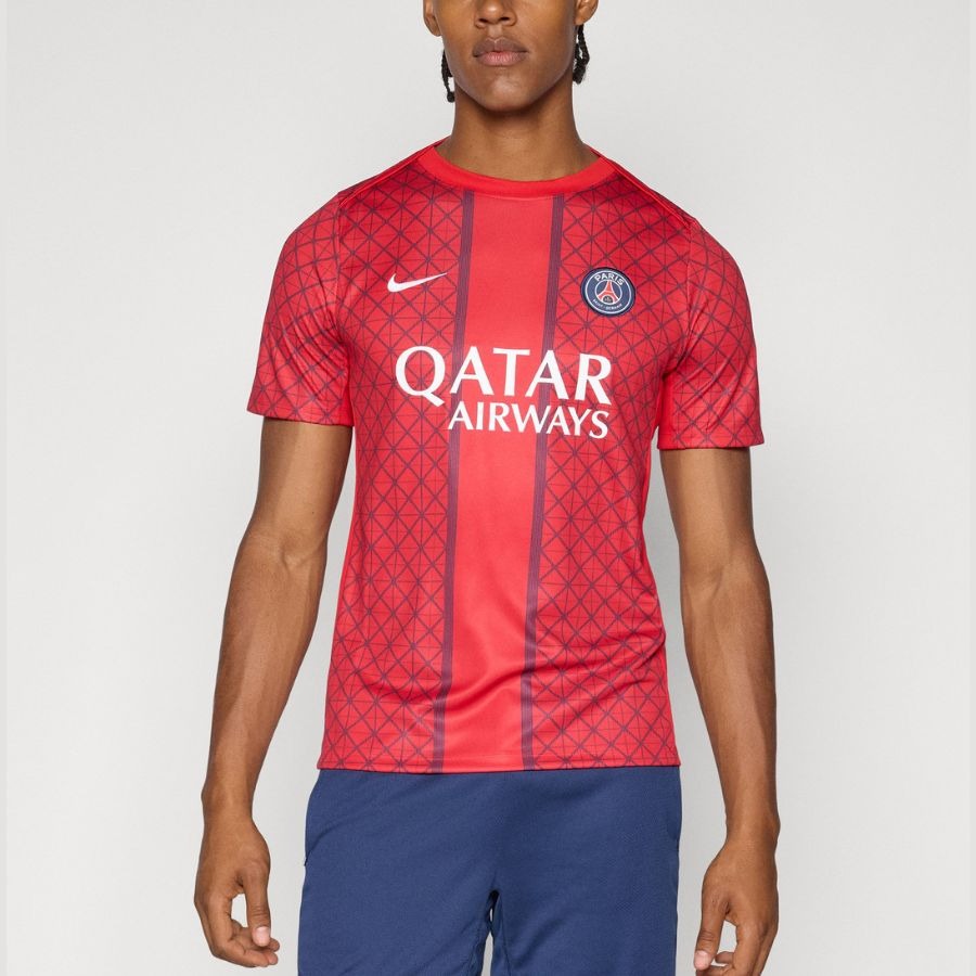 Maillot-PSG-Pre-Match-Homme-2025-2026-Rouge-3