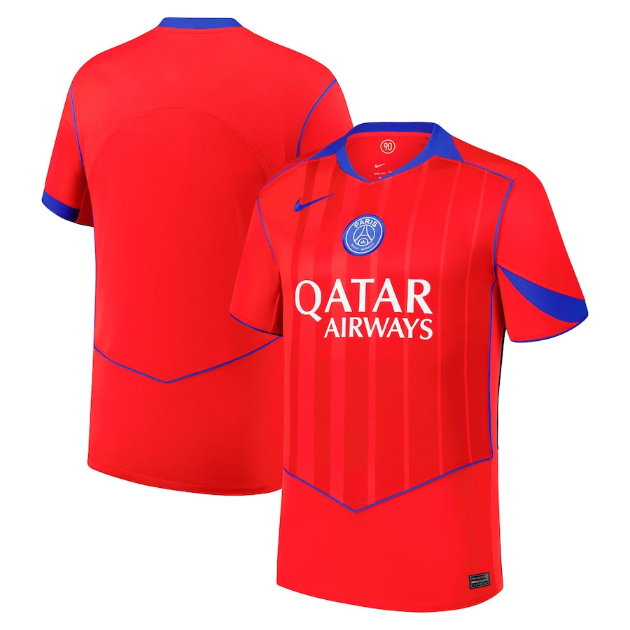 Maillot PSG Third Rouge 2025 2026 Homme | Foot Sport