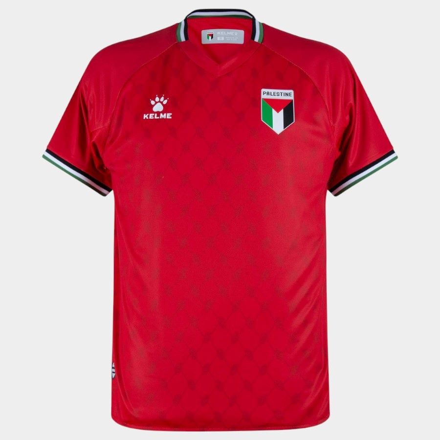 Maillot-Palestine-Kelme-Homme-Domicile-2024-2025-Rouge-1