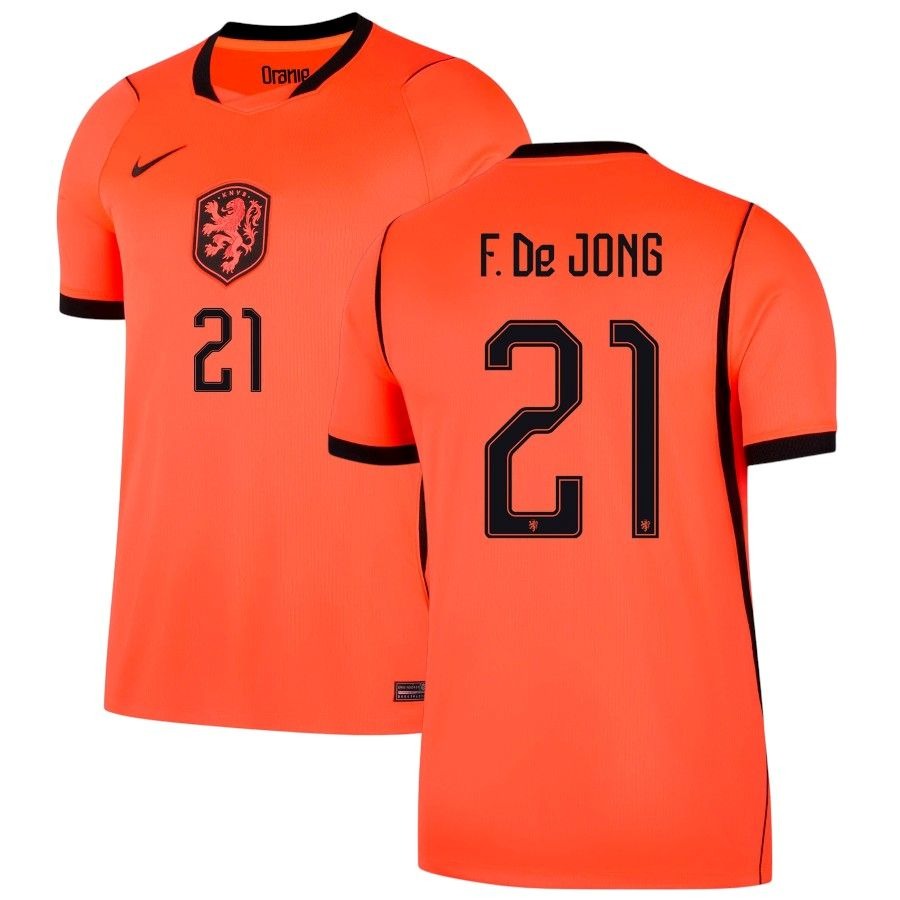 Maillot-Pays-Bas-Domicile-2026-2027-De-Jong-1