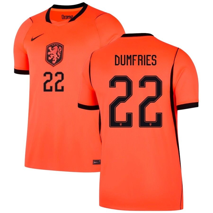 Maillot-Pays-Bas-Domicile-2026-2027-Dumfries-1