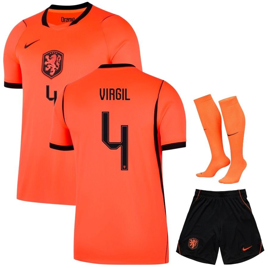 Maillot-Pays-Bas-Kit-Enfant-Domicile-2026-2027-Virgil-1