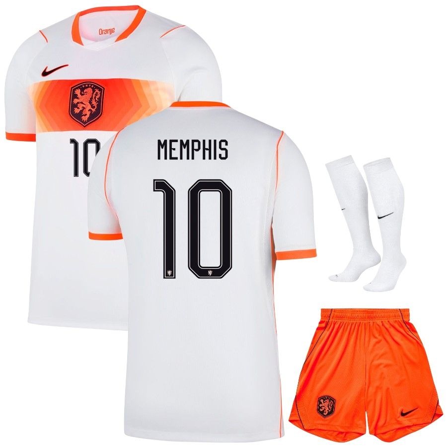 Maillot-Pays-Bas-Kit-Enfant-Exterieur-2026-2027-Memphis-1