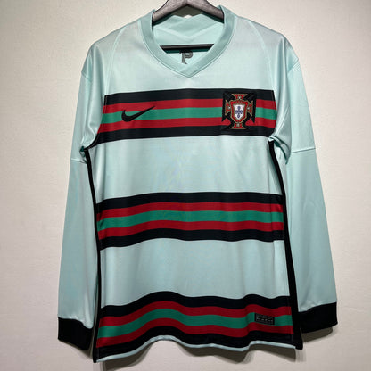 Maillot-Portugal-Manches-Longues-Retro-Vintage-2020-Exterieur-Homme-1