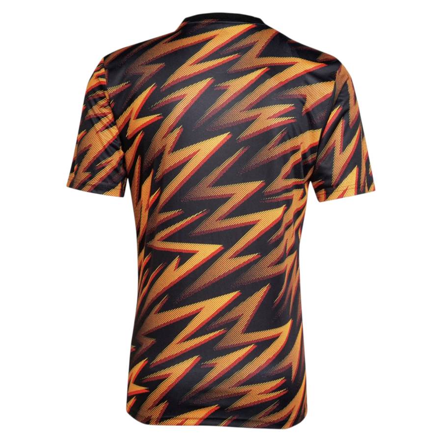 AS Roma Herren Pre-Match Trainingsshirt 2025-2026 Orange/Schwarz | Foot Sport