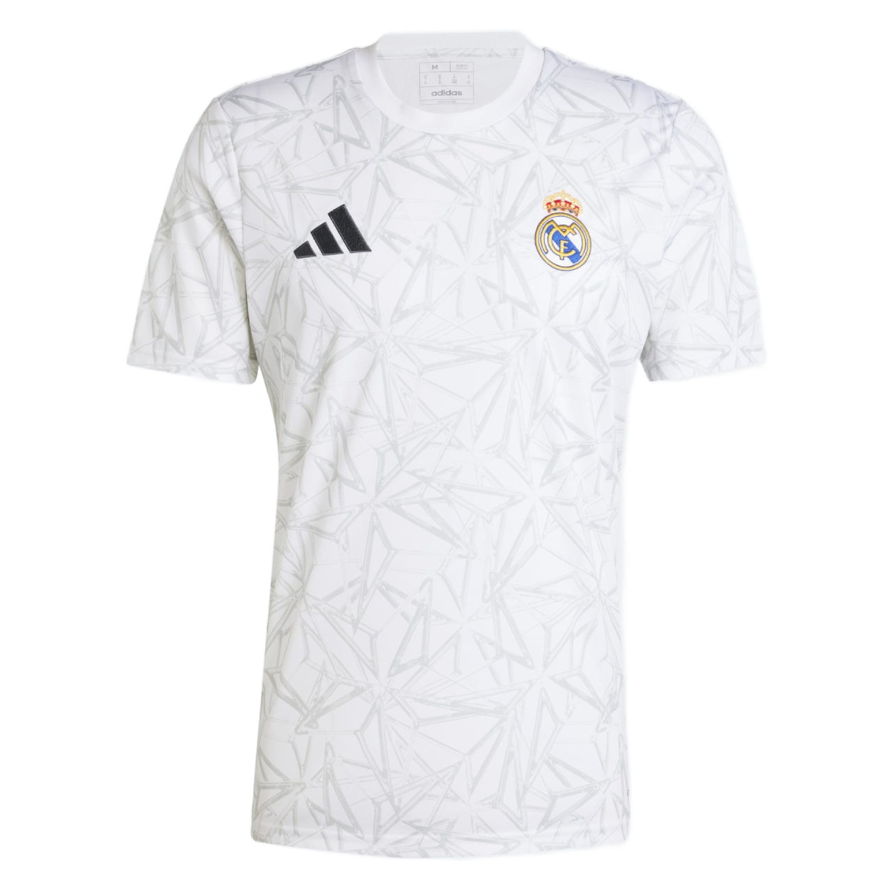 Camiseta de prepartido del Real Madrid para hombre 2024-2025 | Fútbol 