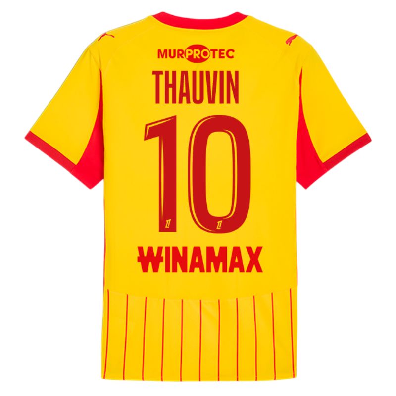 Maillot Kit Enfant RC Lens Domicile 2025 2026 | Foot Sport