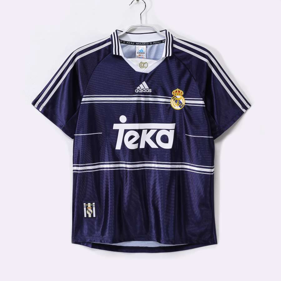 Maillot-Real-Madrid-Exterieur-Bleu-1998-1999-Vintage-Retro-1