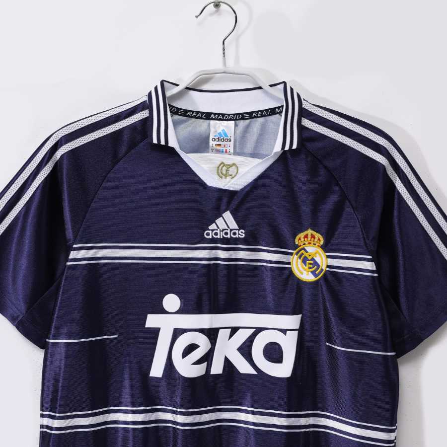 Maillot-Real-Madrid-Exterieur-Bleu-1998-1999-Vintage-Retro-3