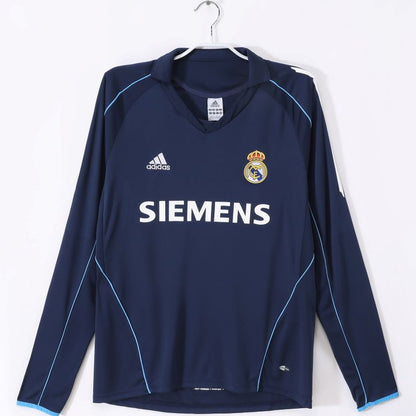Maillot-Real-Madrid-Manches-Longues-Exterieur-Bleu-Saphir-2005-2006-Retro-Vintage-Homme-1