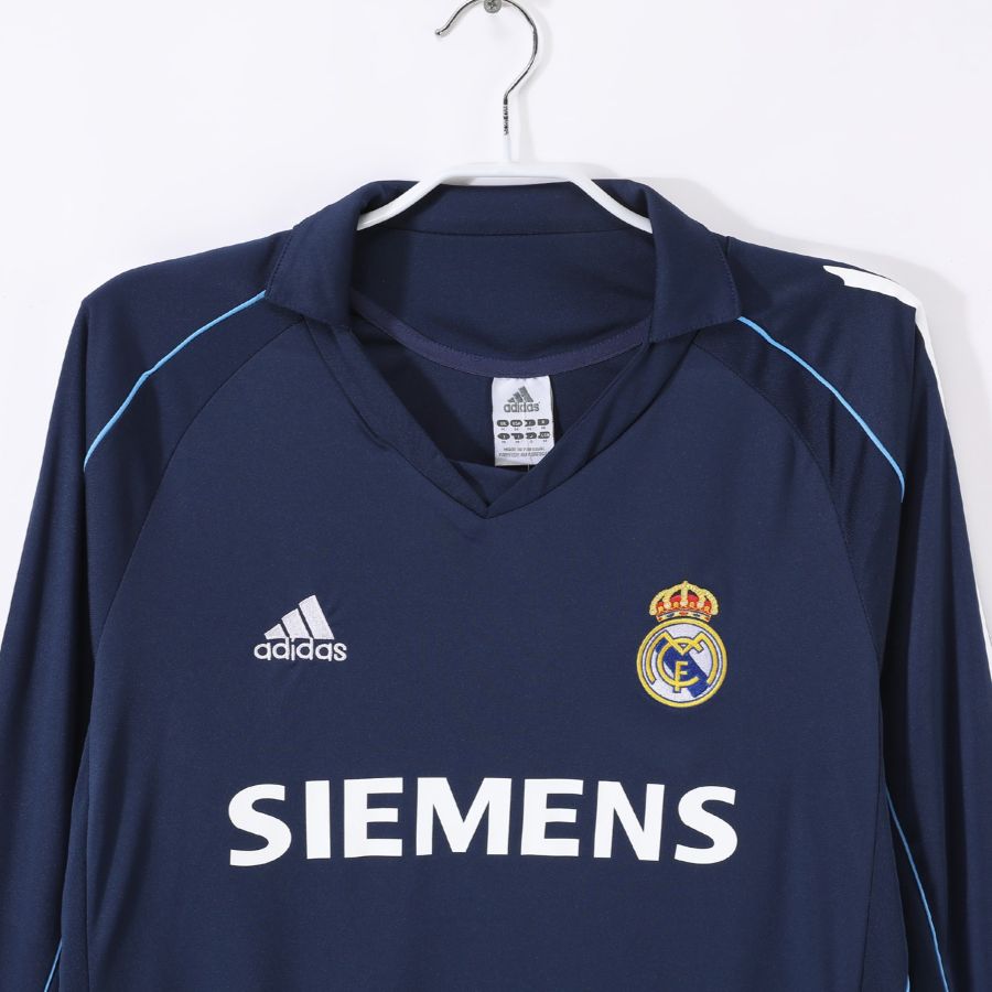 Maillot-Real-Madrid-Manches-Longues-Exterieur-Bleu-Saphir-2005-2006-Retro-Vintage-Homme-3