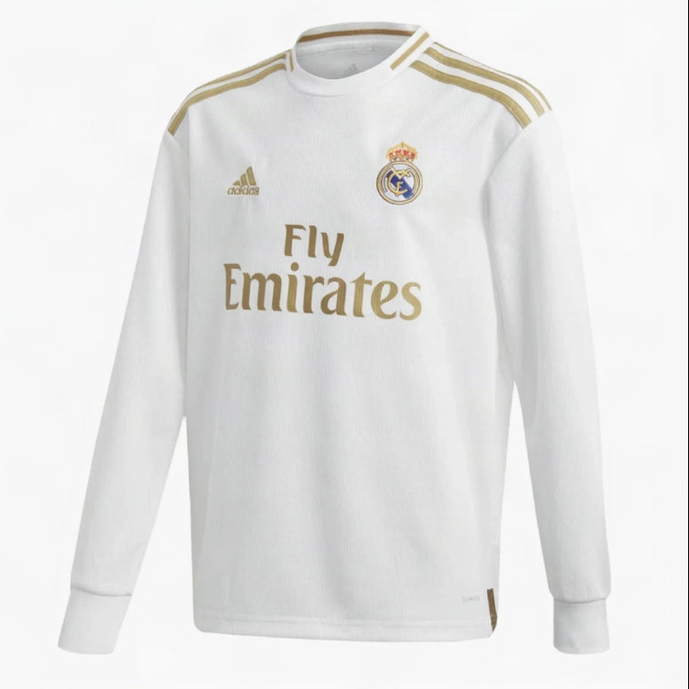 Maillot-Real-Madrid-Manches-Longues-Retro-Vintage-2019-2020-Domicile-Homme-1