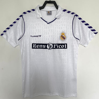 Maillot-Real-Madrid-Retro-Vintage-198-1990-Domicile-Homme-1