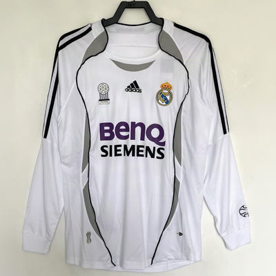 Maillot-Real-madrid-Manches-Longues-Retro-Vintage-2006-2007-Domicile-Homme-1