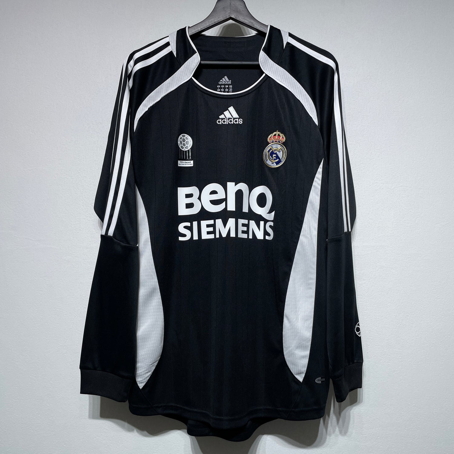 Maillot-Real-madrid-Manches-Longues-Retro-Vintage-2006-2007-Exterieur-Homme-1
