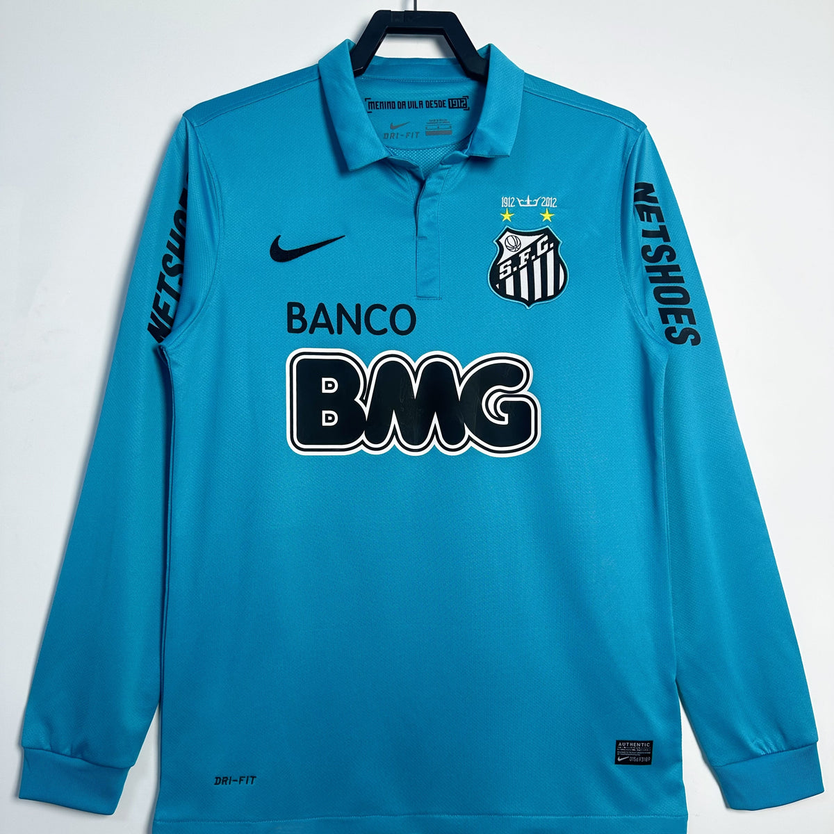 Maillot-Santos-FC-Retro-Vintage-Manches-Longues-2012-2013-Third-Homme-1
