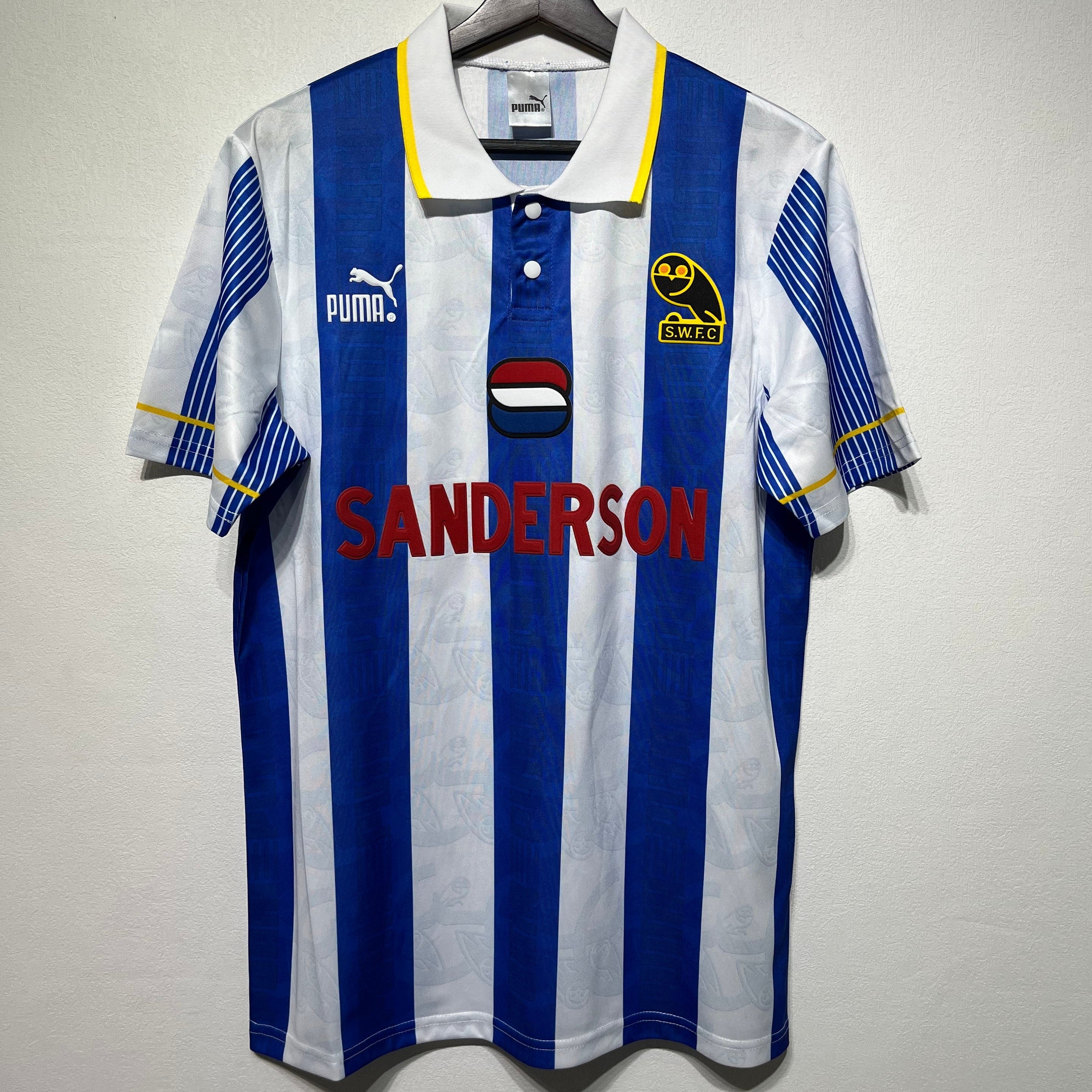 Maillot-Sheffield-Wednesday-Retro-Vintage-1993-1995-Domicile-Homme-1