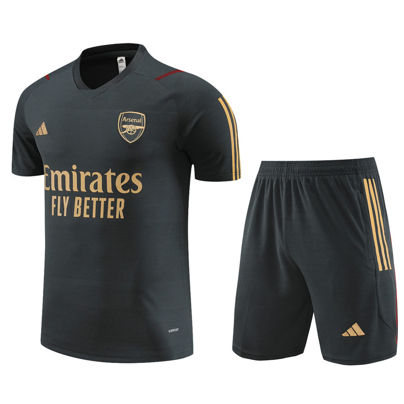 Maillot-Short-Entrainement-Arsenal-Noir-Homme-2023-2024