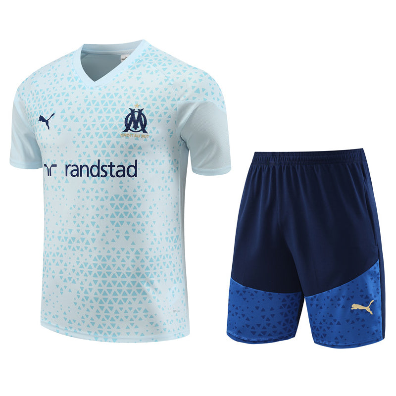 Maillot-Short-Entrainement-Marseille-OM-Blanc-Homme-2023-2024