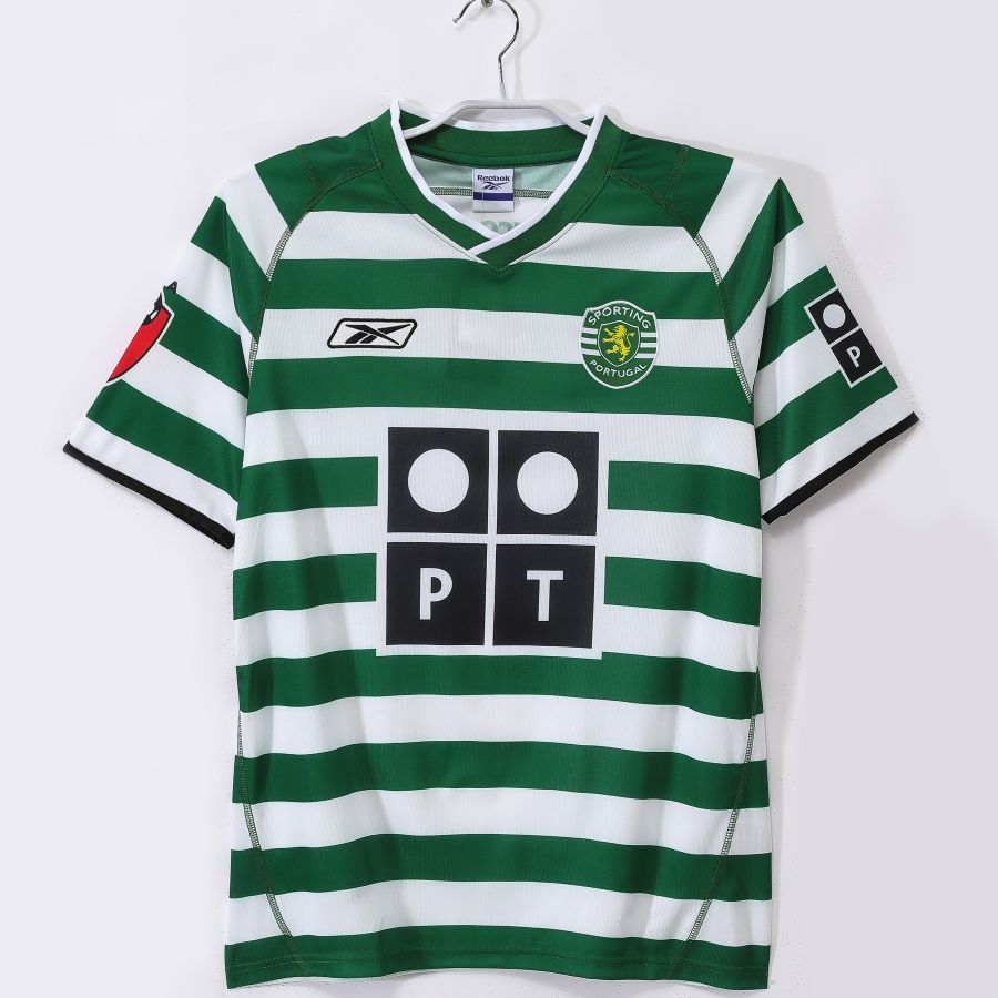 Maillot-Sporting-CP-Domicile-2003-2004-Vintage-Retro-1