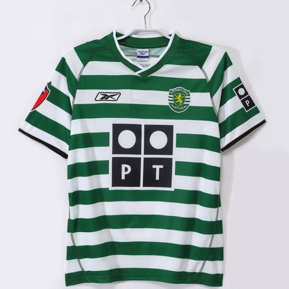 Maillot-Sporting-CP-Domicile-2003-2004-Vintage-Retro-1