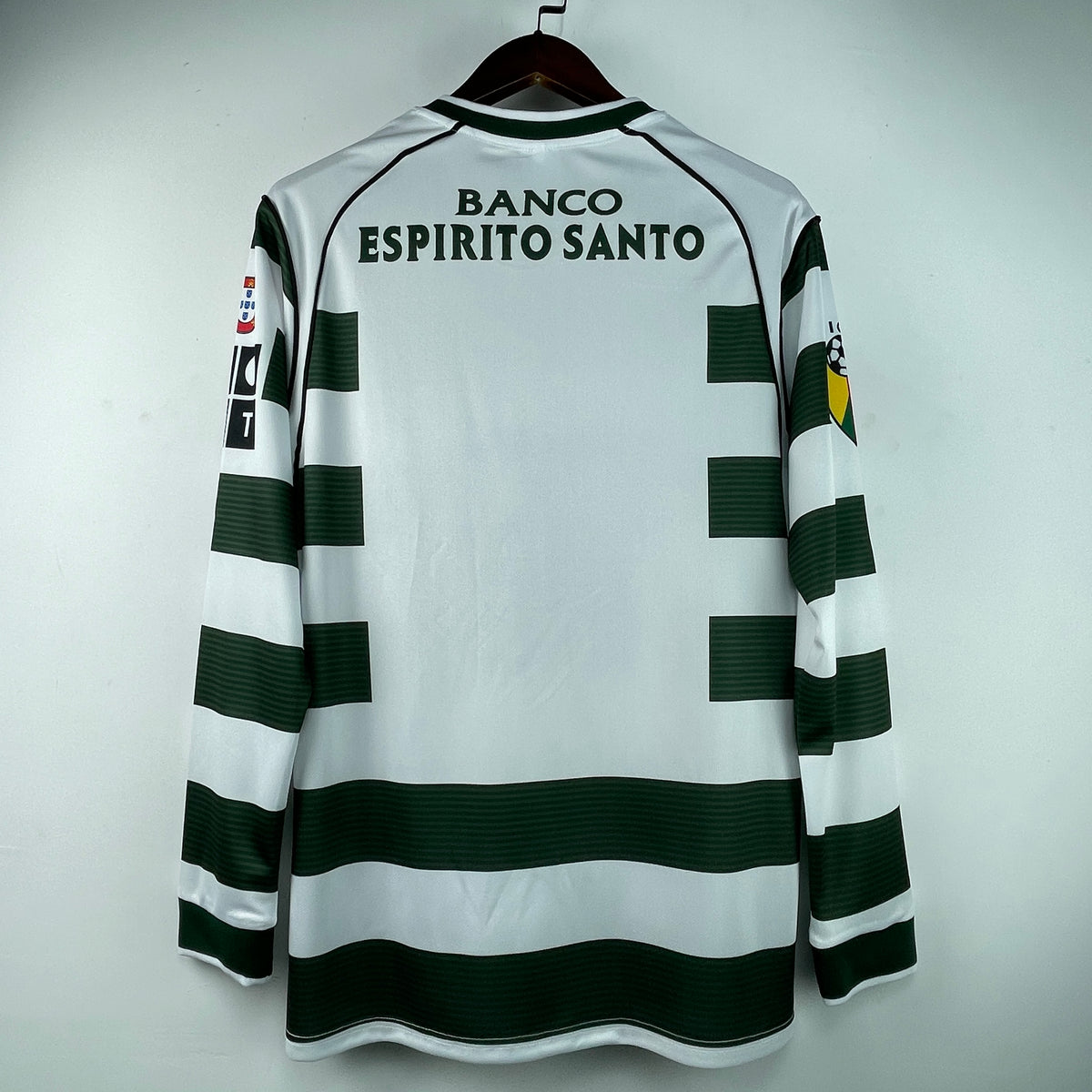 Maillot-Sporting-FC-Retro-Vintage-Manches-Longues-2002-2003-Domicile-Homme-2