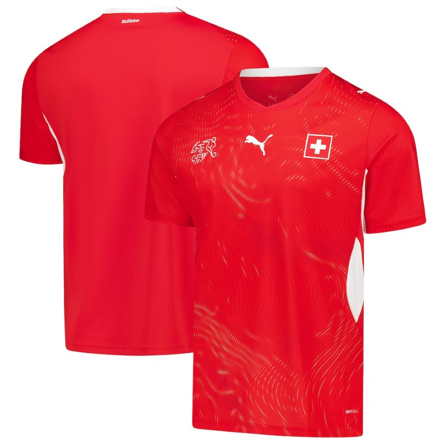 Maillot Suisse Homme Domicile Coupe du Monde 2025 2026